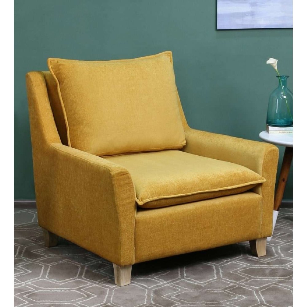 Yellow discount single chair